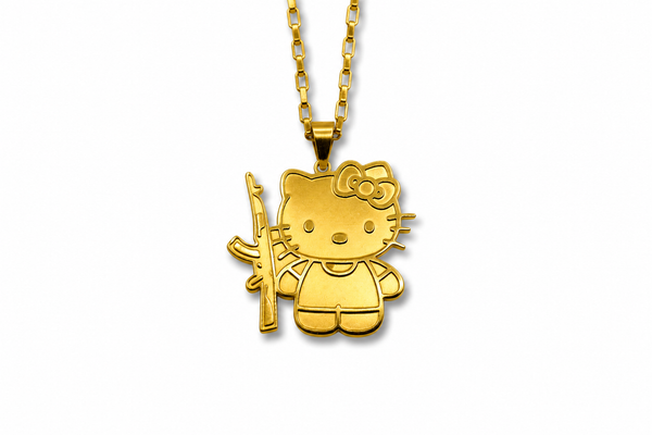 Ghetto Kitty Necklace